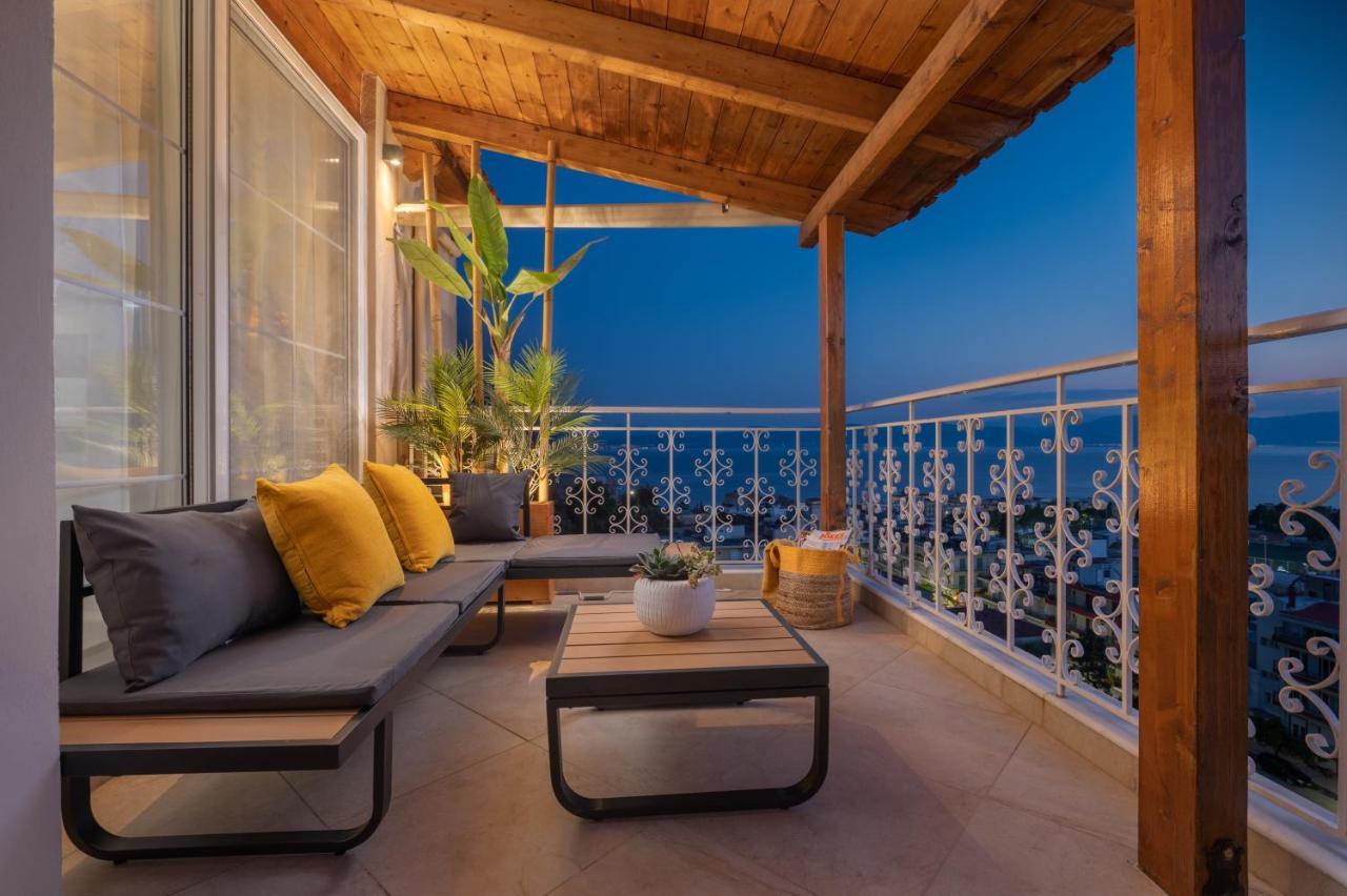 فيلا Panoramic View!Penthouse 120Qm Of Sea & Mountain لوترا إديبسو المظهر الخارجي الصورة