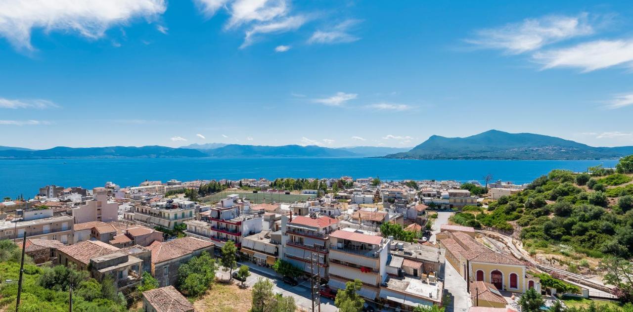 فيلا Panoramic View!Penthouse 120Qm Of Sea & Mountain لوترا إديبسو المظهر الخارجي الصورة