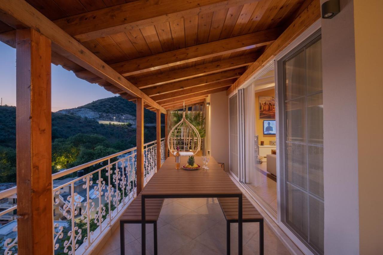 فيلا Panoramic View!Penthouse 120Qm Of Sea & Mountain لوترا إديبسو المظهر الخارجي الصورة