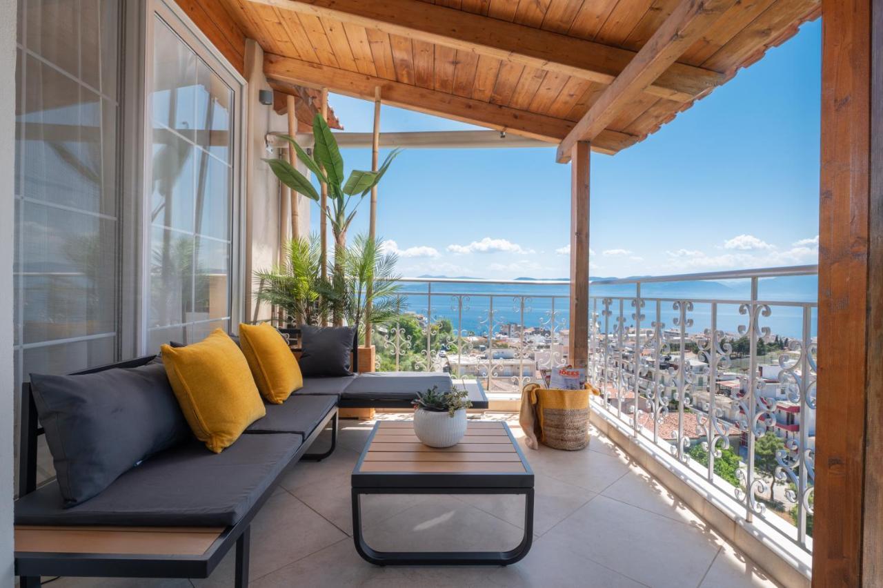 فيلا Panoramic View!Penthouse 120Qm Of Sea & Mountain لوترا إديبسو المظهر الخارجي الصورة