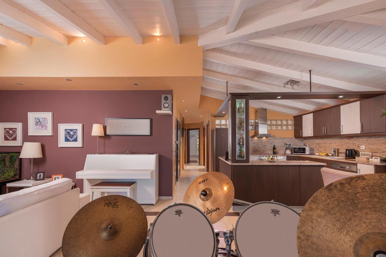 فيلا Panoramic View!Penthouse 120Qm Of Sea & Mountain لوترا إديبسو المظهر الخارجي الصورة